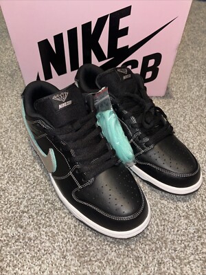 Size Nike Diamond Supply x Dunk Pro SB Low Black