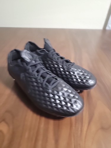 Nike Tiempo Legend 8 Elite FG Kinetic Black Soccer Cleats Sz 7 AT5293-010 ACC - Picture 2 of 10