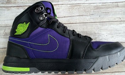 purple mens jordan shoes