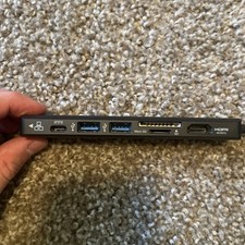 dockteck 7-in-1 USB C Hub with 4K 60Hz HDMI, 1Gbps Ethernet, 100W Power Delivery