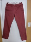 J. Crew Chino Pants Men’s 30 x 30 Sunwashed Red Cotton