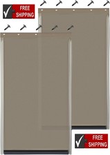 2PACK Dog Door Replacement Flaps - Fits Petsafe Dog Door PAC11-11039 Measures 10