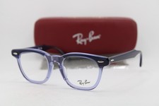 NEW RAY-BAN JUNIOR RB 9098V 3961 CLEAR BLUE FADE AUTHENTIC EYEGLASSES 45-18