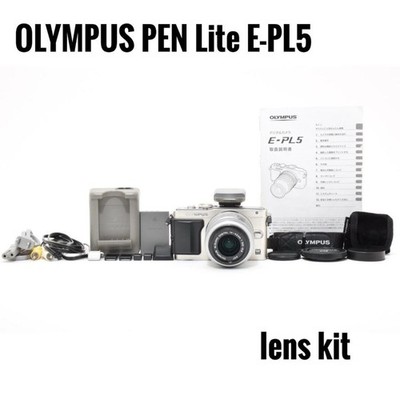Olympus PEN Lite E-PL5 Spiegellose Kamera 16MP mit 14-42mm Objektiv...