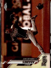 2020 Topps Chrome #179 Willy Adames Sepia Refractor