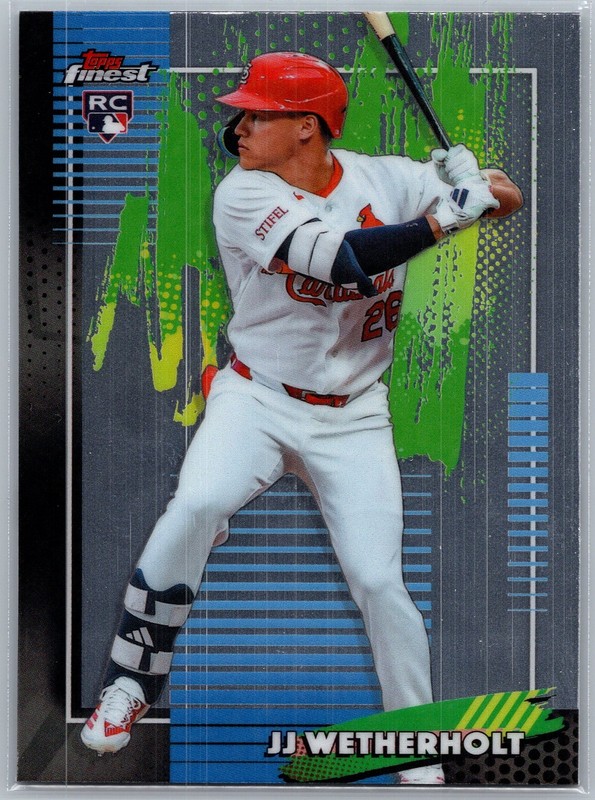 2026 Topps Finest JJ Wetherholt #15 (RC)