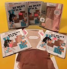 Vintage Lot Sheer All 100 Nylon Stockings 11/10.5 Med Original Box Rare 1960's