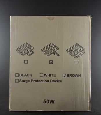 SNC 50W LED DLC FLOOD LIGHT 3000K U BRACKET TYPE C