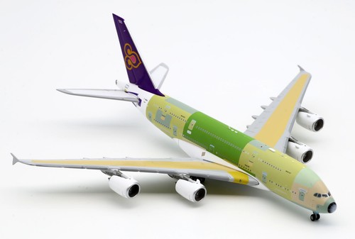 1:400 JC Wings Thai Airways "Desnudo Metal" Airbus A380 F-WWAO Diecast Model Jet - Imagen 7 de 15
