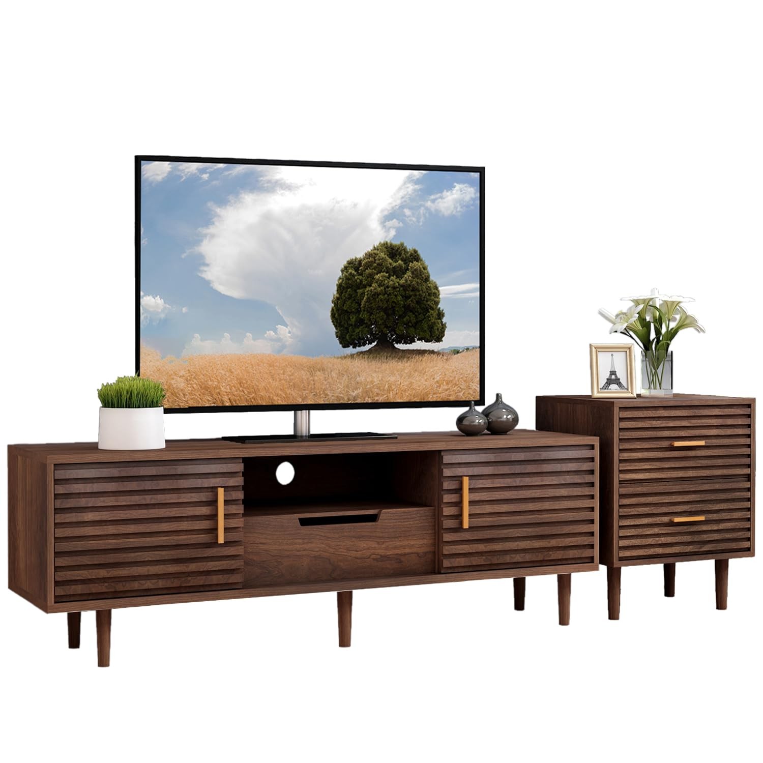 W/end Table Home Media Entertainment Center Sets