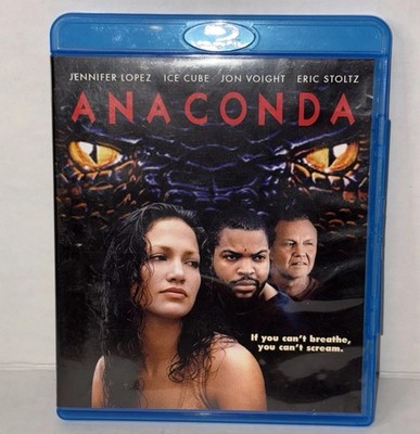 Anaconda (Blu-ray Disc, 2014) Jennifer Lopez Ice Cube Jon Voight OOP