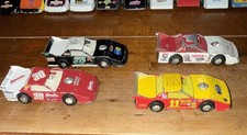 VTG Lot Of 4 Action 1/64 #1 Benson, Hartman, Shaver, Elrod,1995 Late Model Dirt