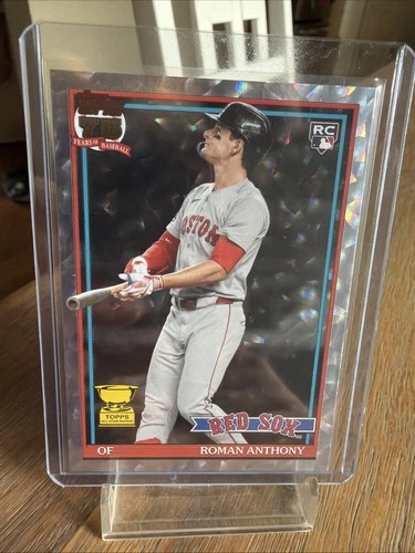 2026 Topps Series 2 Roman Anthony Crackle Foil (RAW)
