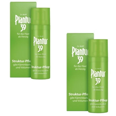 PLANTUR39 2x 30ml Plantur 39 - Struktur-Pflege Coffein-Pflege gegen Haarausfall