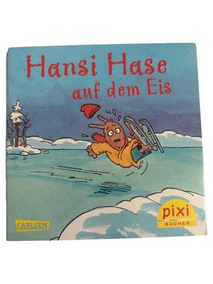 Carlsen Pixi Hansi Hase auf dem Eis Kinderbuch Hardcover Tiergeschichte