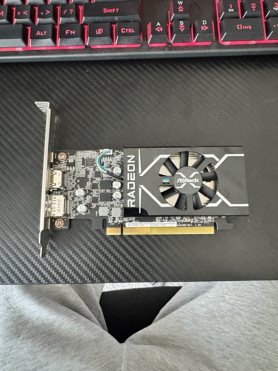 ASRock AMD Radeon RX 6400 GPU 4GB GDDR6 RX6400 LP 4G | eBay