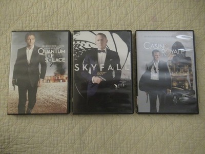 007 Movie 3-Set (DVD) (Casino Royale, Quantum of Solace, Skyfall)