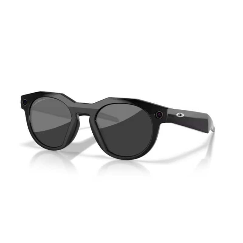 NEW Sealed Oakley Meta HSTN OW8002-03 Black Prizm Black Polarised AI Glasses
