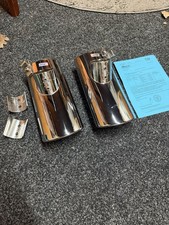 Auspuffblenden Mercedes W220 S-Klasse 350 430 500 Wie Neu inkl. ABE Auspuffblenden Mercedes W220 S-Klasse 350 430 500 Wie Neu inkl. ABE