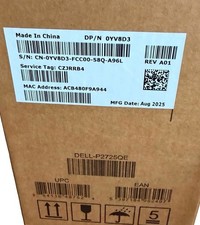Dell P2725QE 27” 4K UHD USB-C IPS Monitor - Brand New & Sealed - 65W USB-C Hub