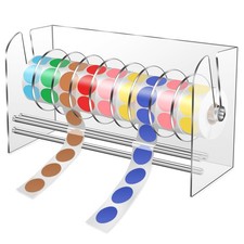 Sticker Dispenser,Label Dispenser,Sticker Holder Organizer,Sticker Roll Dispe...