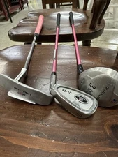 US Kids Golf Club3 piece driver,putter,7 iron  39-27 kidpower UL24 Youth Junior