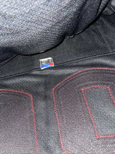 Dominik Hasek Ziegenkopf CCM Trikot Buffalo Sabres Herren Xl Mic Genäht Euc Schwarz Nhl - Bild 10 von 11