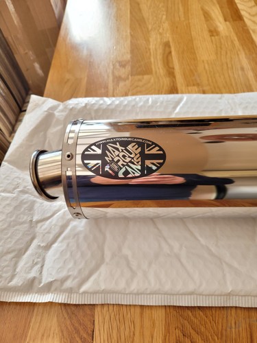 Max Torque Exhaust Can Stainless Steel - Picture 3 of 13