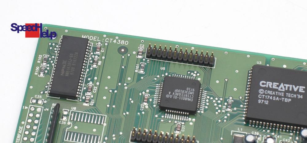 Creative SoundBlaster AWE64 Value CT4380 ISA 16-Bit Original Audio
