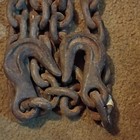 vintage heavy duty 12 ft chain with 2 hooks  — photo 3