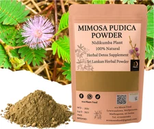 Dried Mimosa Pudica Powder – Nidikumba Organic Herbal Detox Supplement