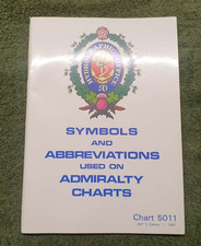 Chart 5011 Symbols & Abbreviations Admiralty Charts Sailing Navigation Shipping