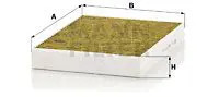 Filtro Interno MANN-FILTER FP 23 014-2 Per Alpina BMW - Immagine 2