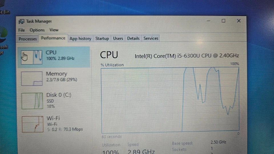 Lenovo ThinkPad X260 · i5-6300U · 8GB · 512GB, photo 2 of 5