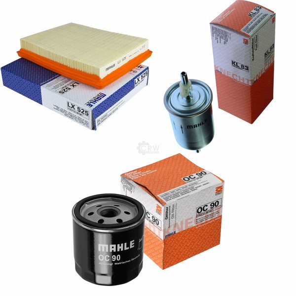 Mahle / Knecht Kraftstofffilter KL 83 Luftfilter LX 525 ÖLfilter OC 90-image