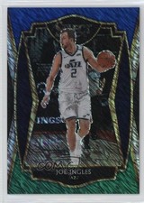 2020-21 Select Premier Level Blue White Green Shimmer Prizm 11/25 Joe Ingles uq5