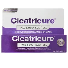 Cicatricure Face & Body Scar* Gel Improves the Appearance of Scars 1 oz (28 g)
