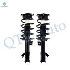 Pair of 2 Front L-R Quick Complete Strut-Coil Spring For 2013 - 2020 Ford Fusion
