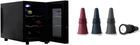 Thermoelectric Wine Cooler for 6 Bottles + 4 Colorful Rabbit Stoppers