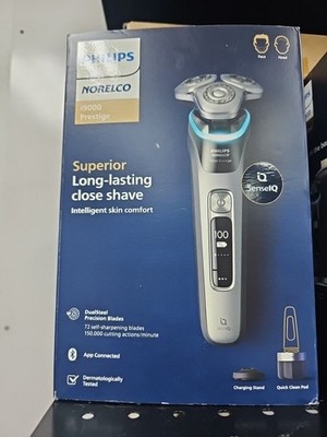 Philips Norelco i9000 Prestige SenseIQ NanoTech Wet/Dry 3 Head Rotary Shaver