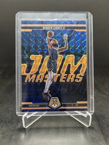 2024-25 Panini Mosaic Dereck Lively II Jam Masters Spectris Blue FOTL 16/25 #18