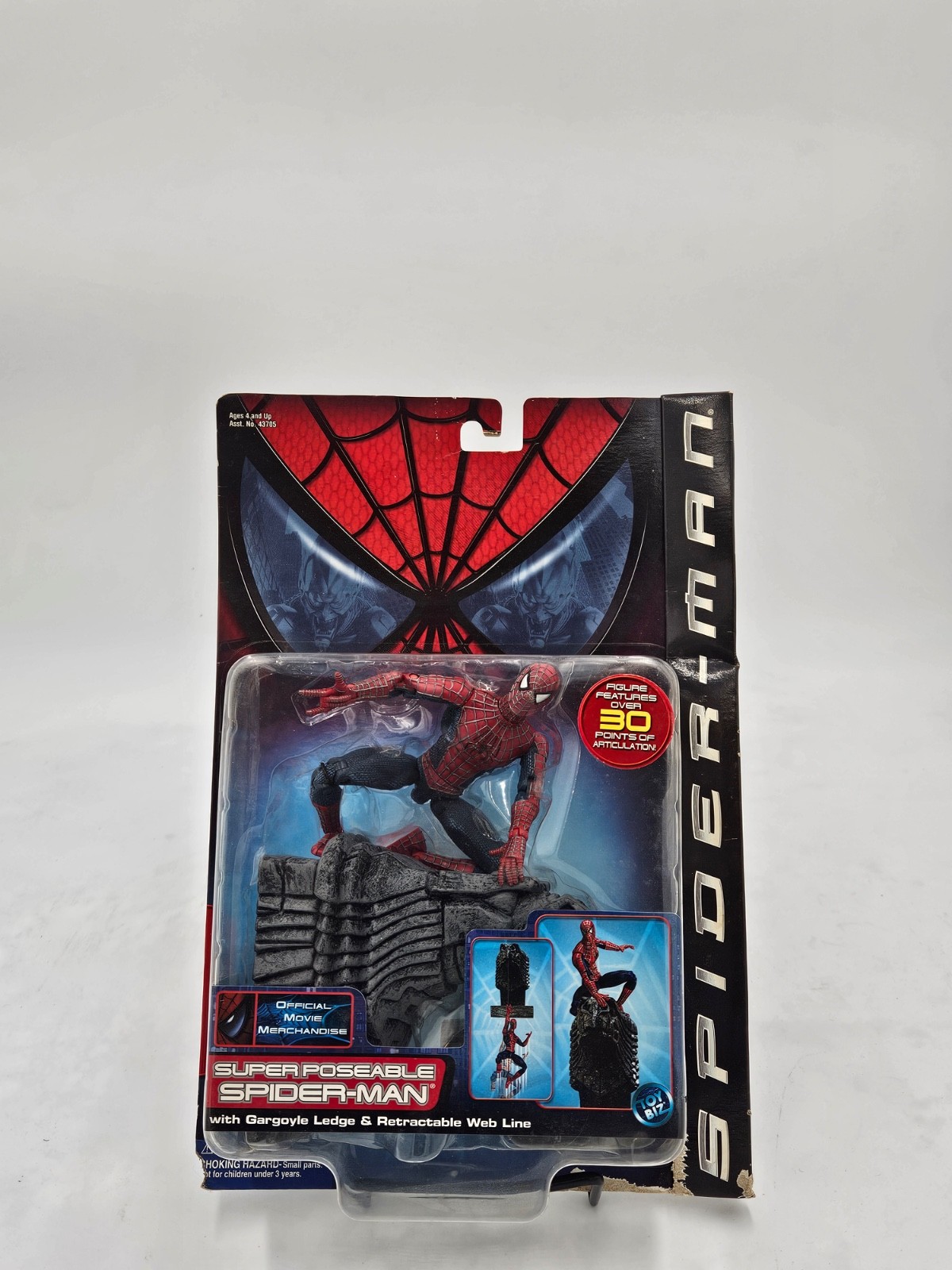 Toy Biz Spider-Man Movie Super Poseable SpiderMan
