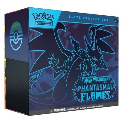 Pokemon Phantasmal Flames ETB (ME02) Elite Trainer Box ✓ Factory