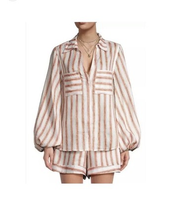 Sancia The Ellie Shirt Size M NWT Jeane Stripe