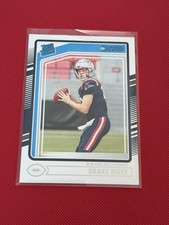 2024 Panini Donruss Drake Maye #379 Rated Rookie RC Patriots BASE