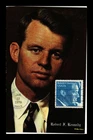 DR JIM STAMPS US MAXI CARD SENATOR ROBERT F KENNEDY FIRST DAY ISSUE