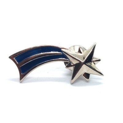 Shooting Star Comet Celestial Space Pin Galaxy Astronomy Meteor Wish Upon Lapel