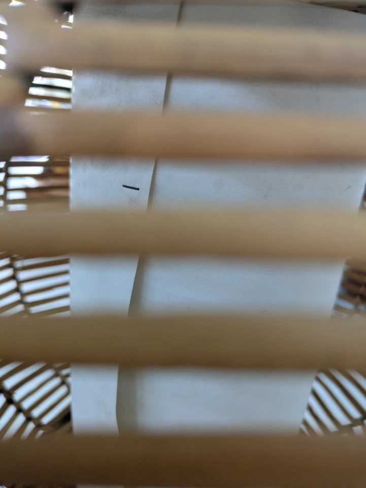 Lampada da Terra Tripode con Paralume in Vimini Intrecciato – Design Italiano - Immagine 3 di 4