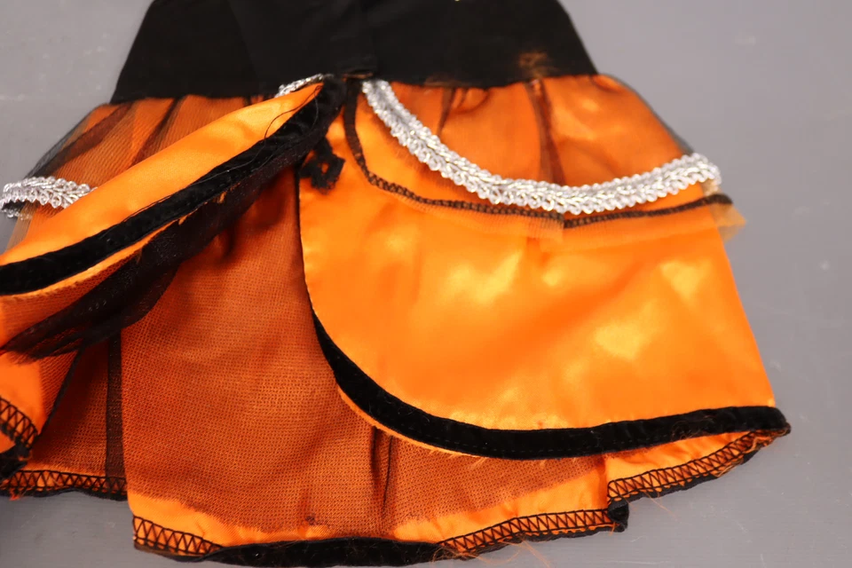 Rubie's Halloween Clásicos Bruja Mascota Disfraz Vestido y Sombrero, Pequeño, Naranja Foto 2 de 4