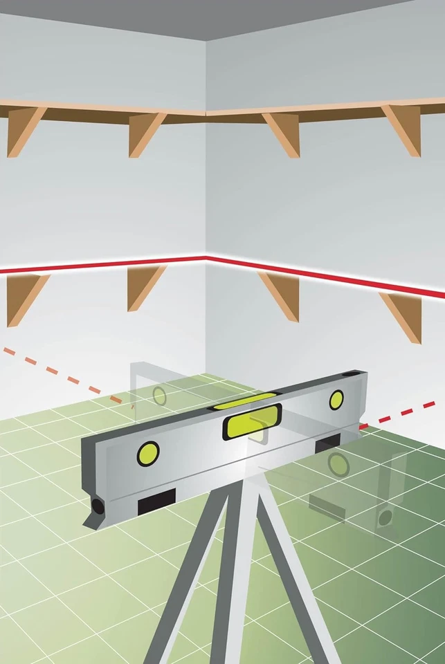 Johnson Level & Tool 40-6184 Magnetic Torpedo Laser Level, 1, Silver & Black  - Image 4 of 4